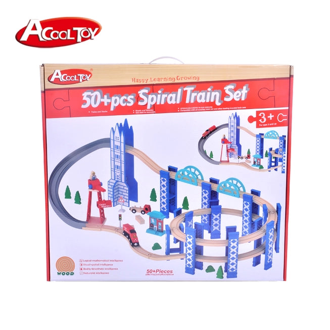 AC7525 50Pcs Spiral Train Set