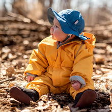 Load image into Gallery viewer, Kids Thin-Lined Rain Suits | Yellow Puddle
