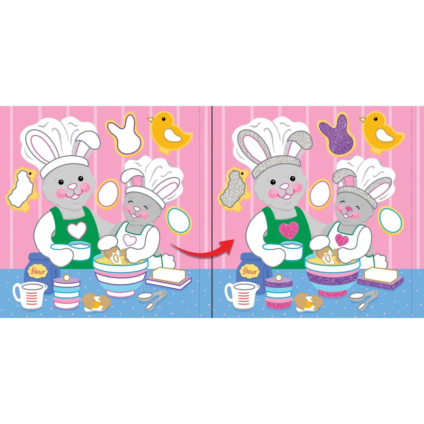Color by Foil Sticker Book - Easter