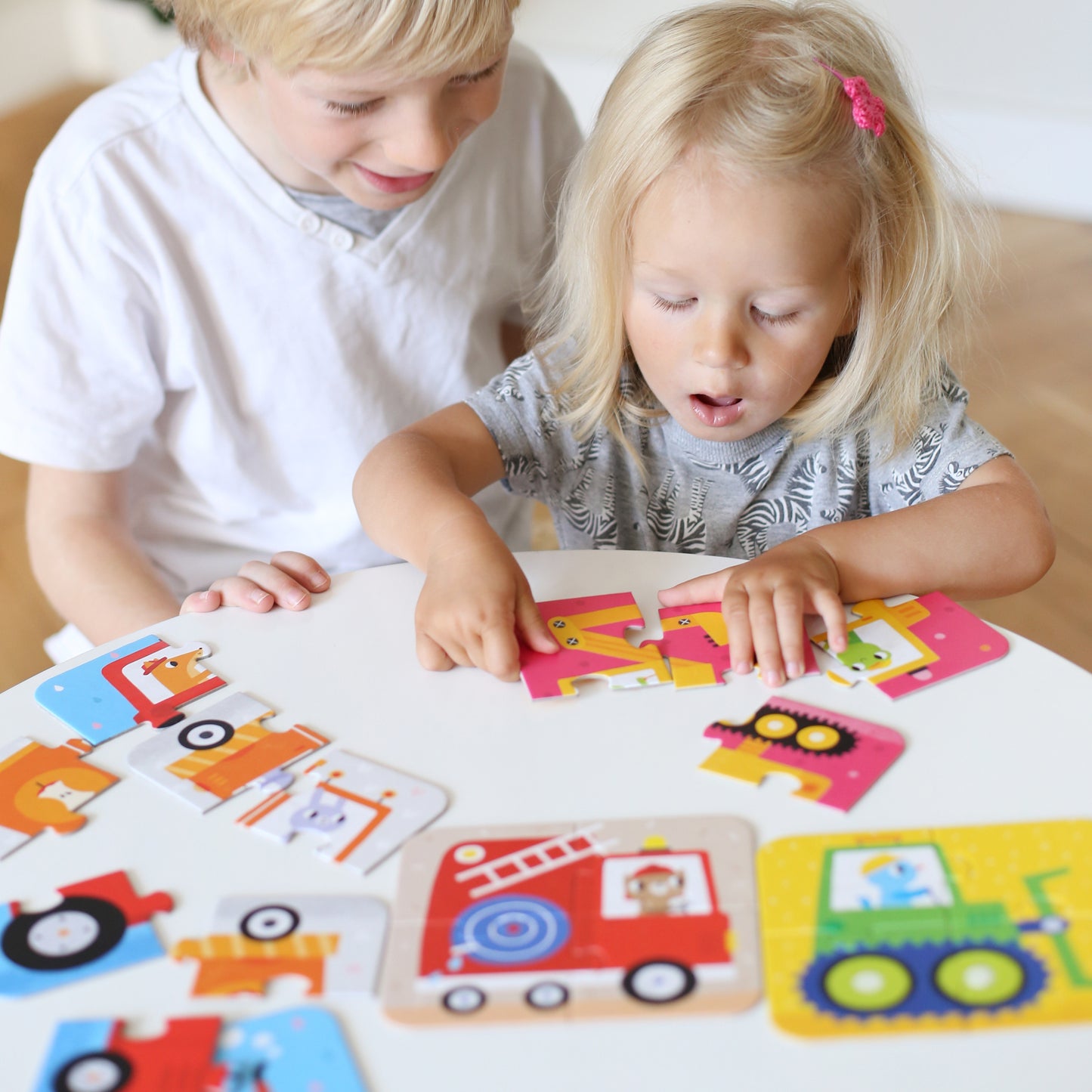 On the go puzzles (Vehicles)