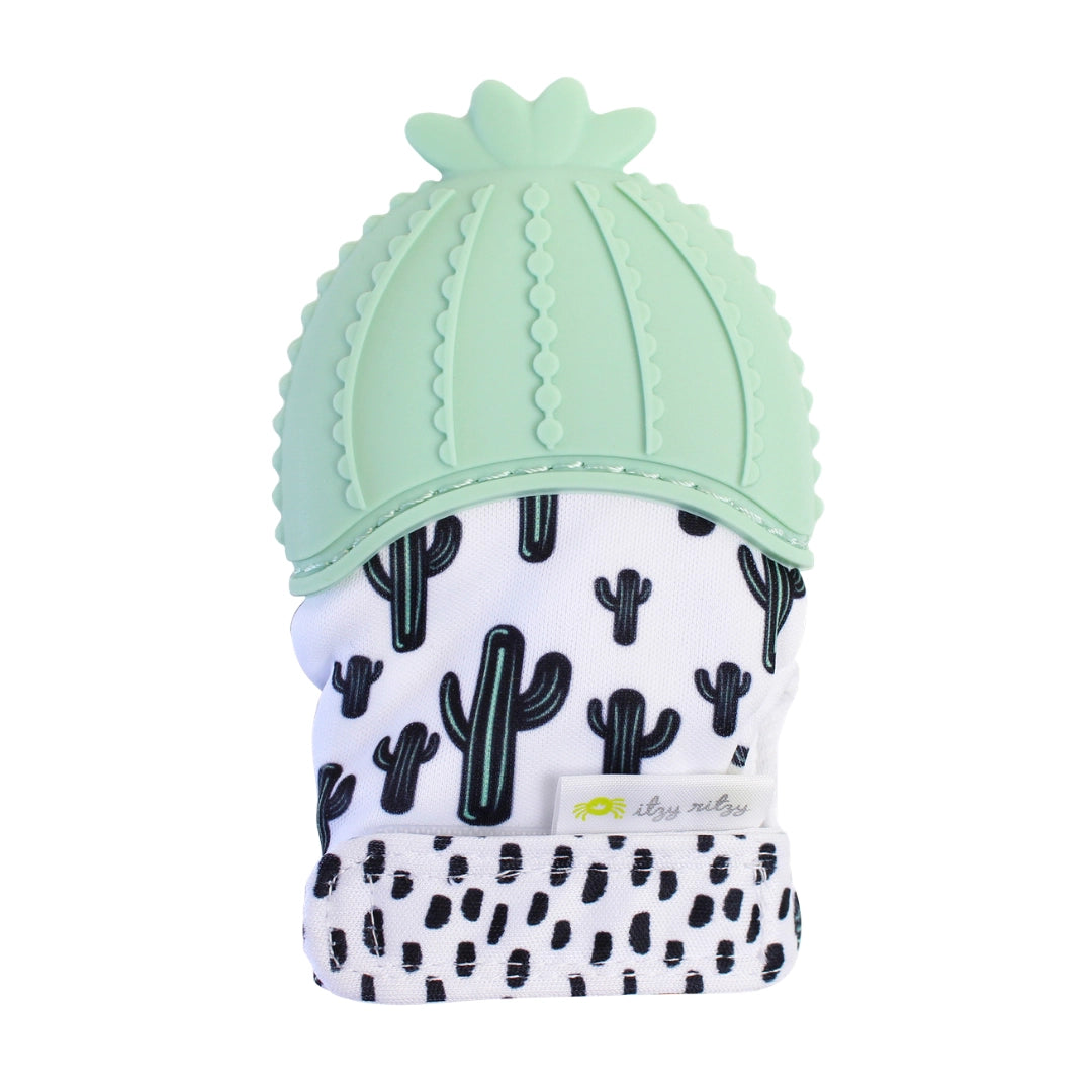 Itzy Teething Mitt Cactus