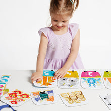 Load image into Gallery viewer, Make a Match Number Train Puzzle
