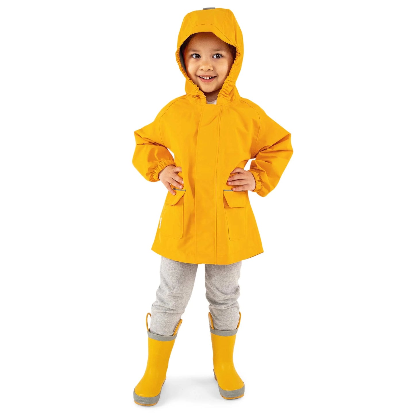 Yellow | Puddle-Dry Rain Jacket (Thin Liner)