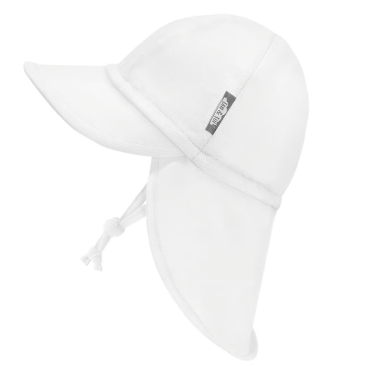 Sun Soft Baby Cap - White