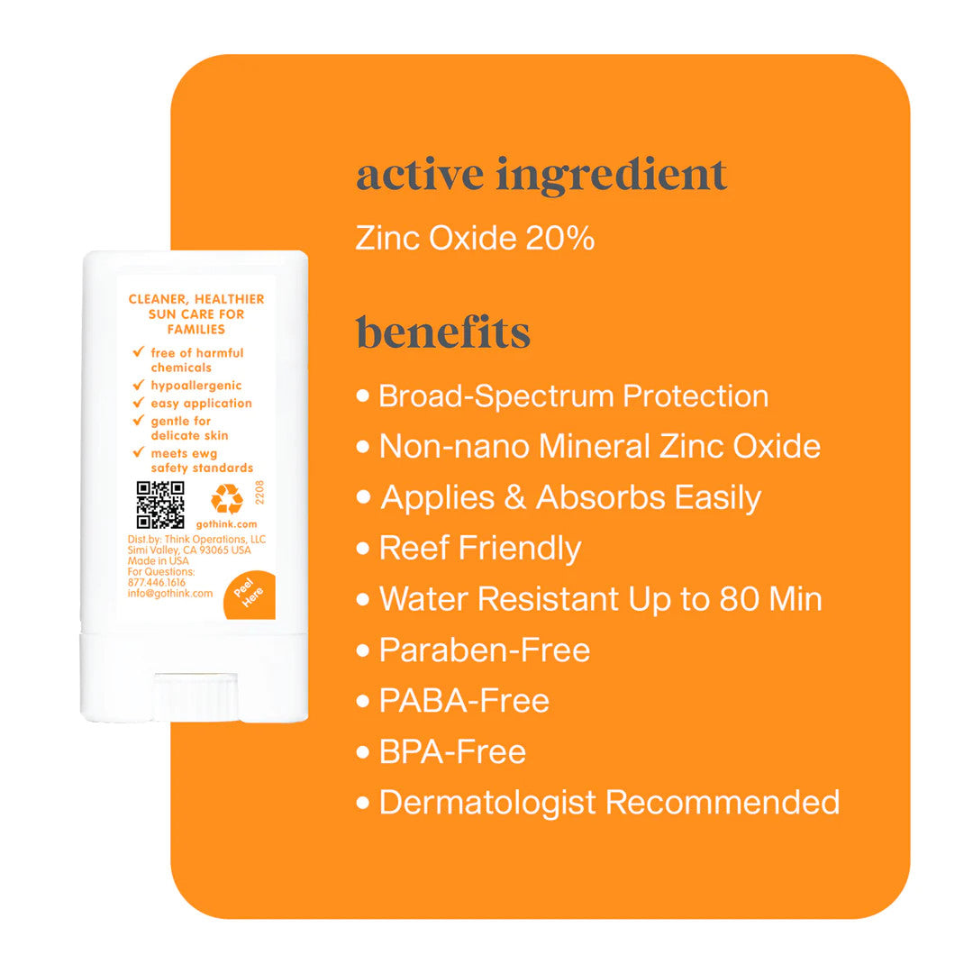 ThinkBaby Mineral Based Sunscreen Stick Regular