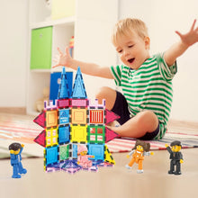 Load image into Gallery viewer, 8pc Magnetic Family Figurine Toy Set
