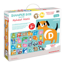Load image into Gallery viewer, Suuuper Size Puzzle Alphabet Match
