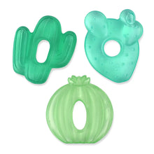 Load image into Gallery viewer, Cutie Coolers Cactus Water Filled Teethers (3-pack)
