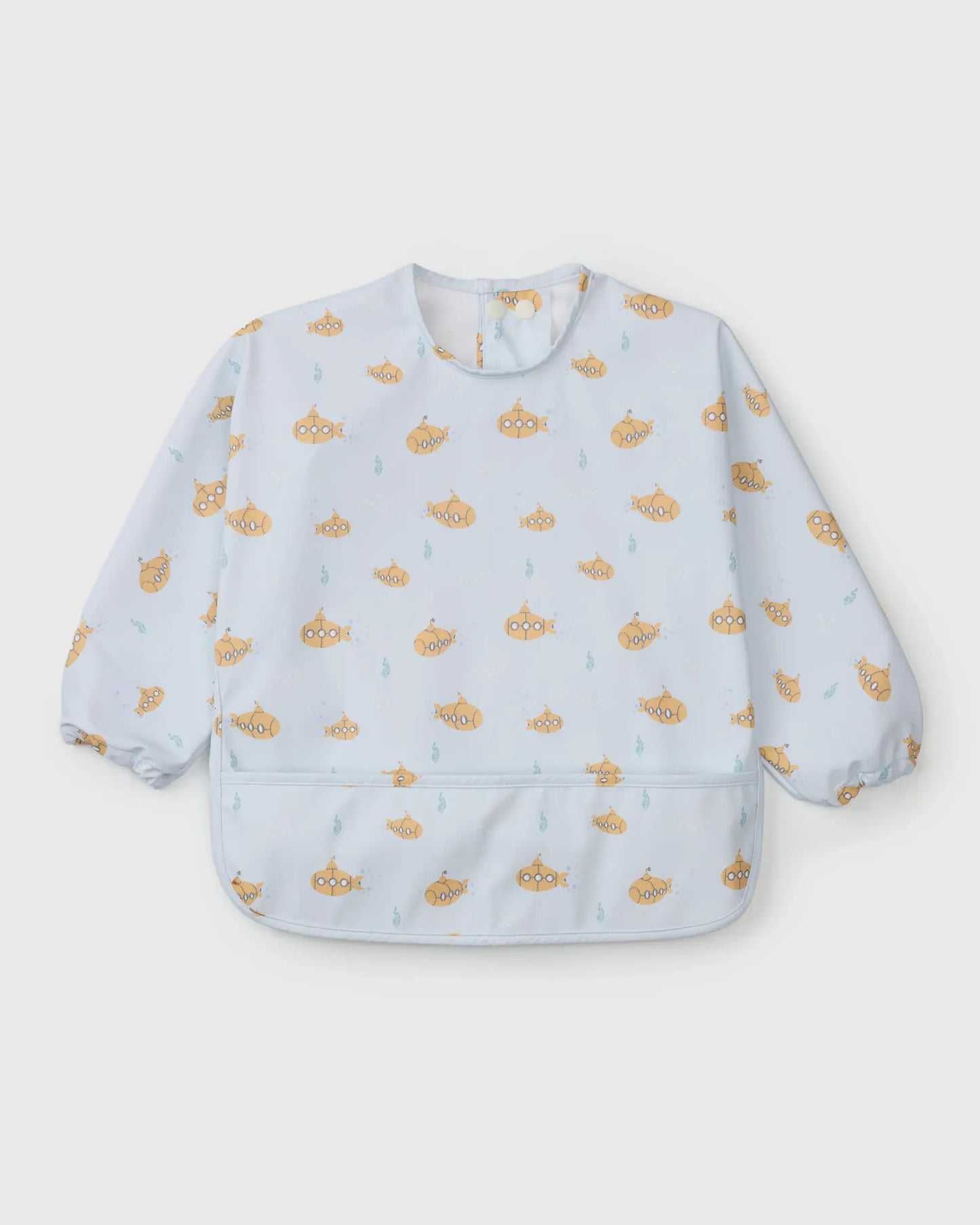 Long Sleeve Waterproof Bib: Hedgehogs