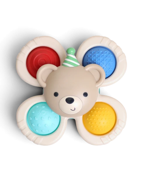Itzy Pop & Whirl™ Fidget Spinner - Circus Bear
