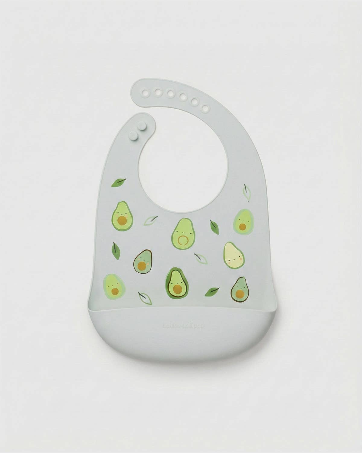 Silicone Bib: Avocado