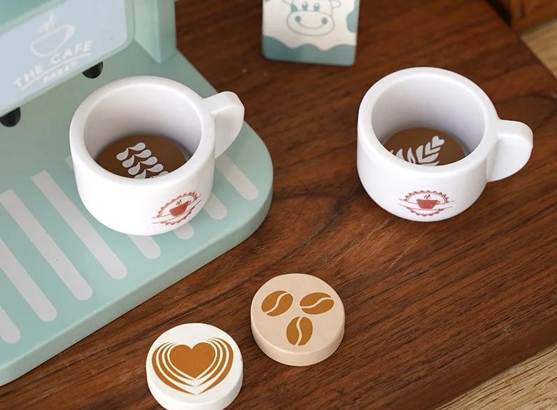 Wooden Coffee Machine