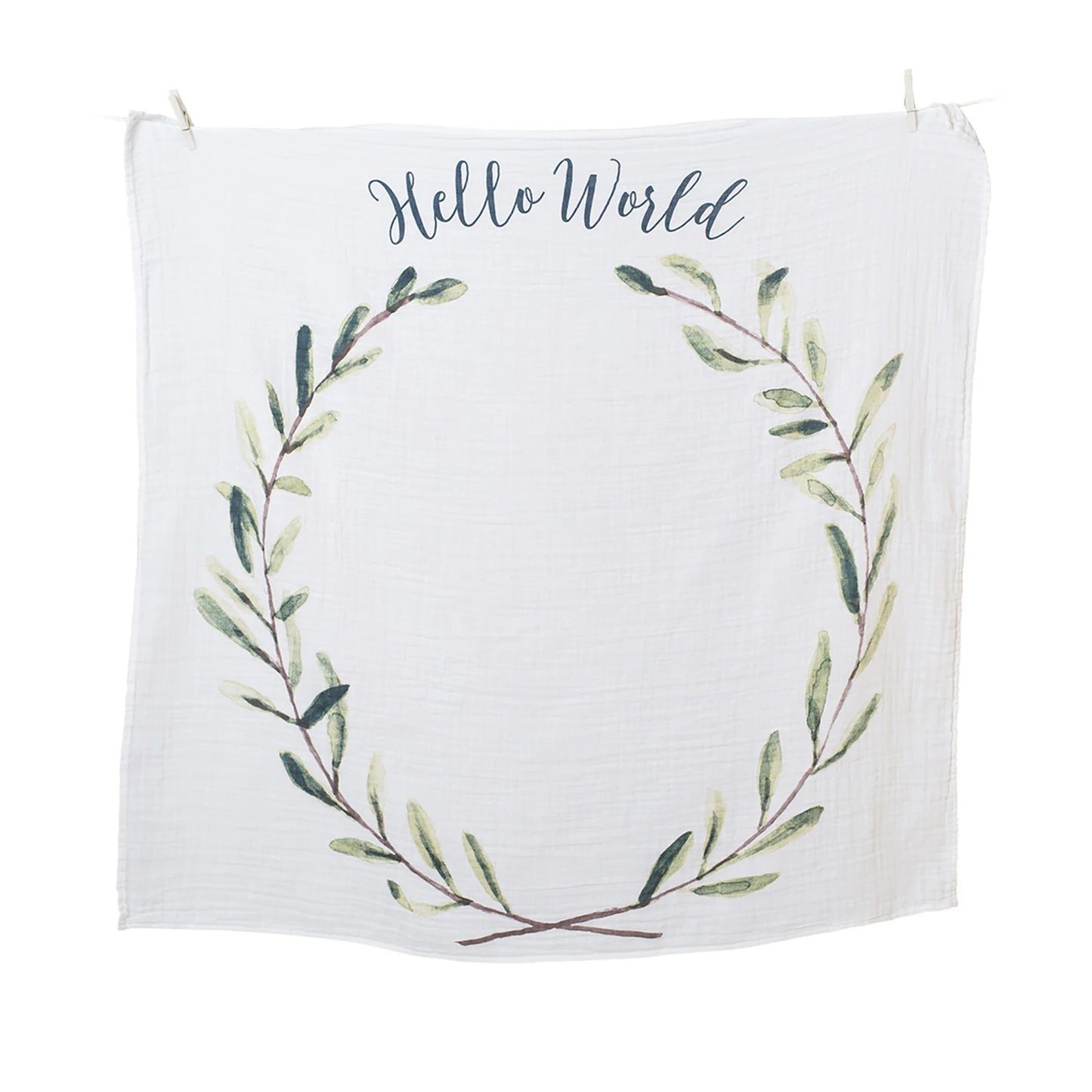 Baby's 1st Year Milestone Blanket Set (Hello World Wrealth)