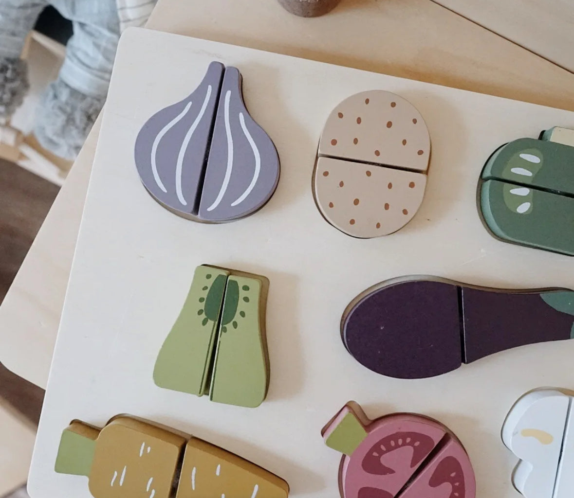 Wooden Flat Vegetable