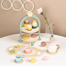 Load image into Gallery viewer, Wooden Tea Party Set
