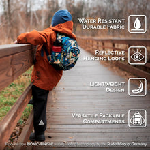 Load image into Gallery viewer, Kids Mini Backpacks | Grey Construction
