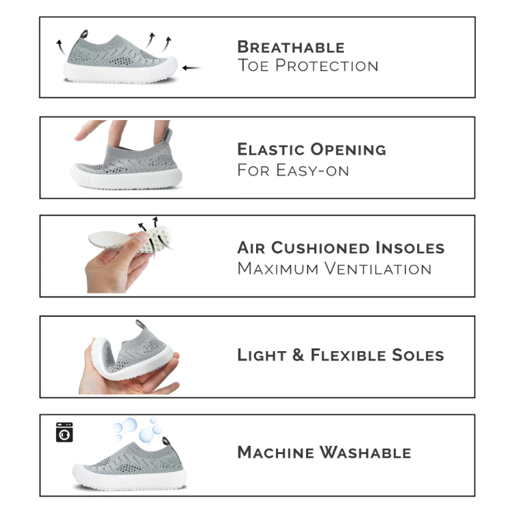 Xplorer Knit Shoes | Grey