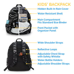 Kids Backpacks | Heather Grey