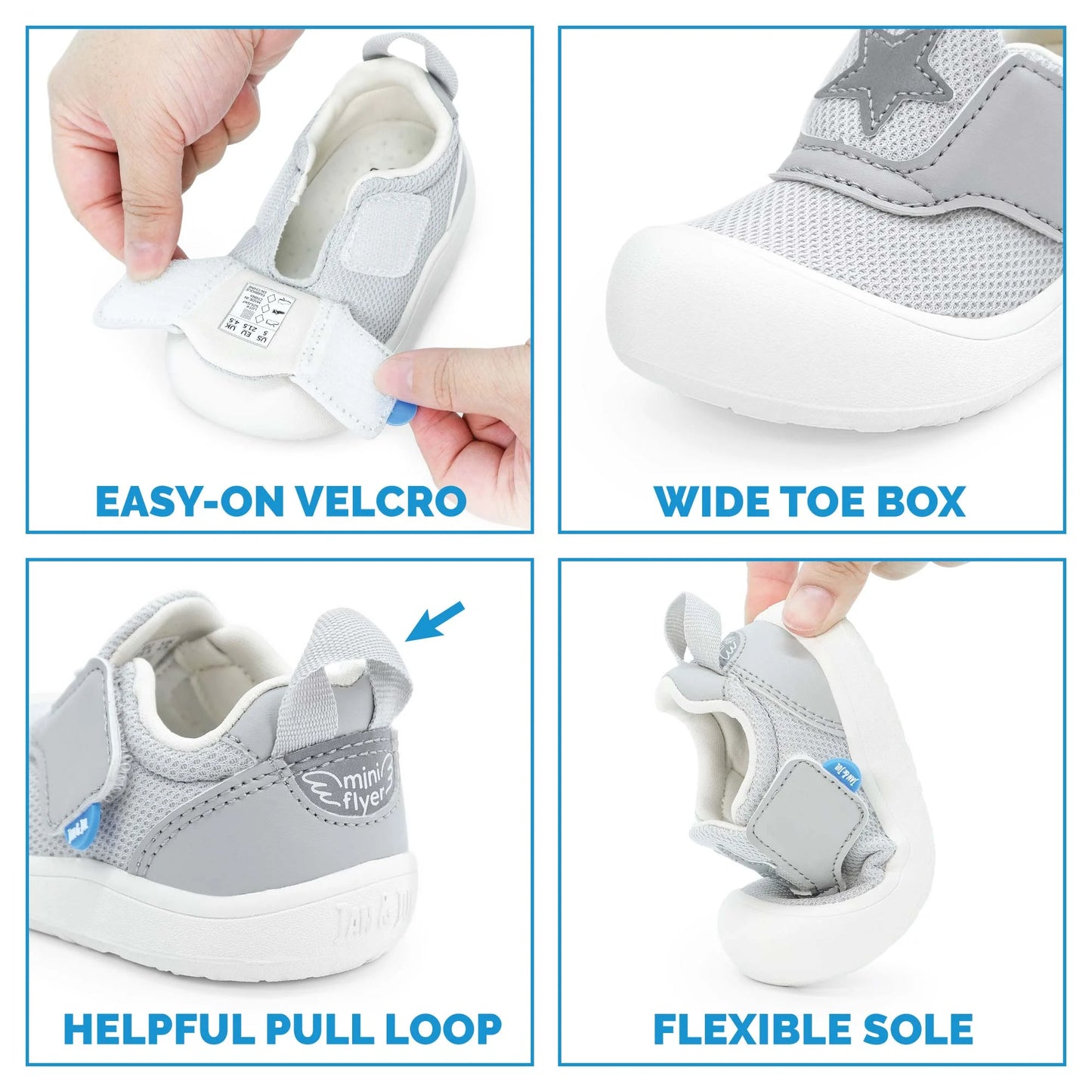 Mini-Flyer Toddler Sneakers | Soft Brown