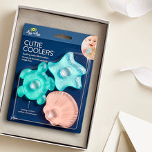 Load image into Gallery viewer, Cutie Coolers Seaside Water Filled Teethers (3-pack)
