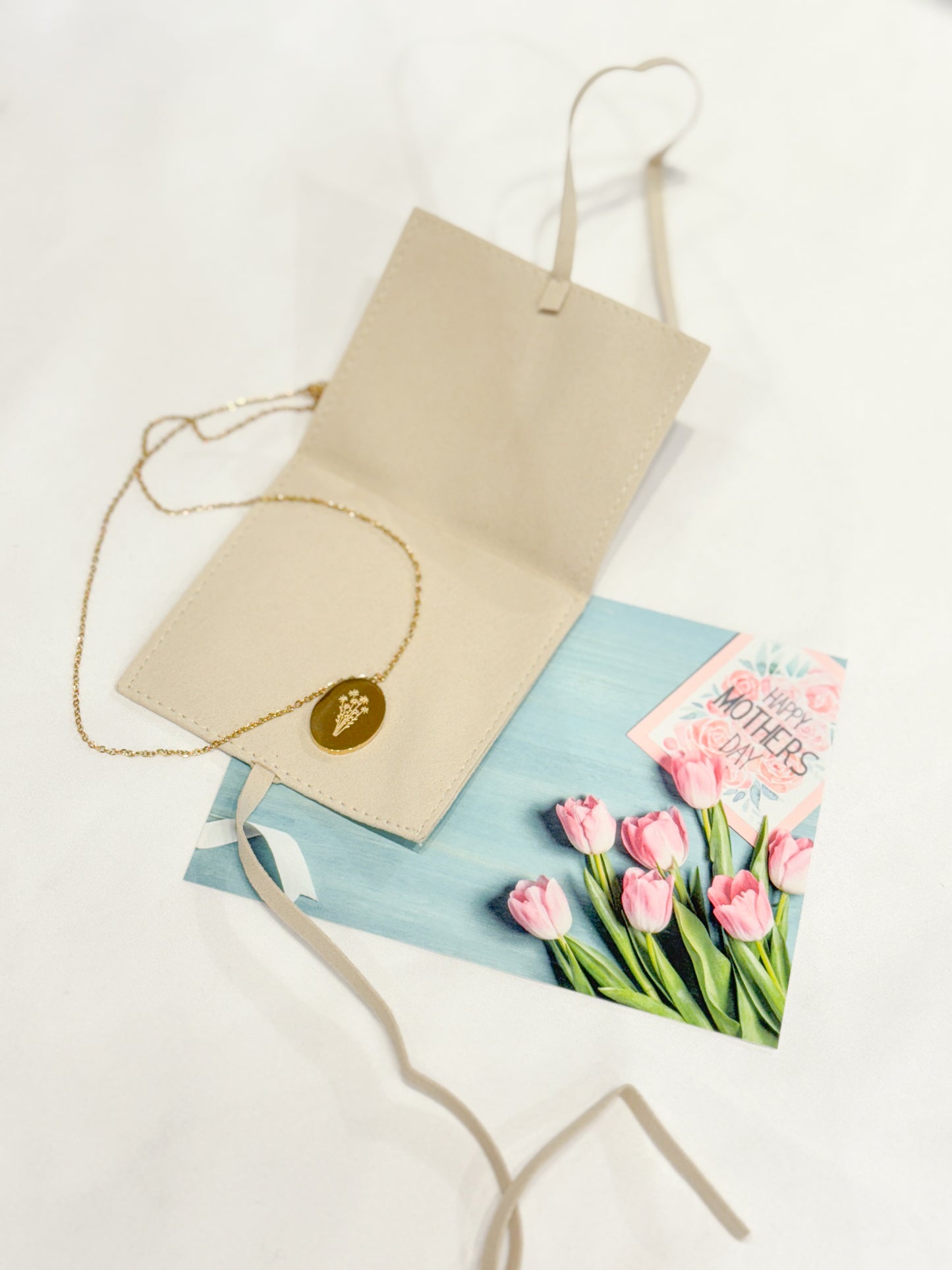 18k Gold Coated Pendant Necklace