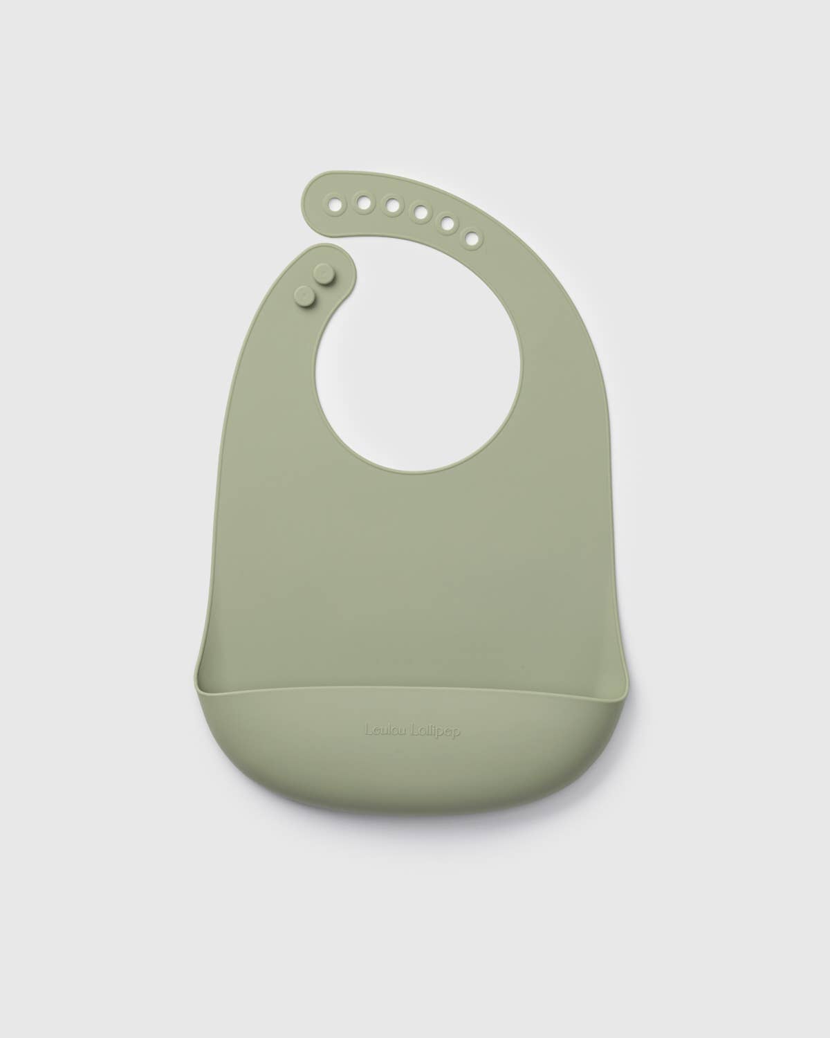 Silicone Bib: Avocado