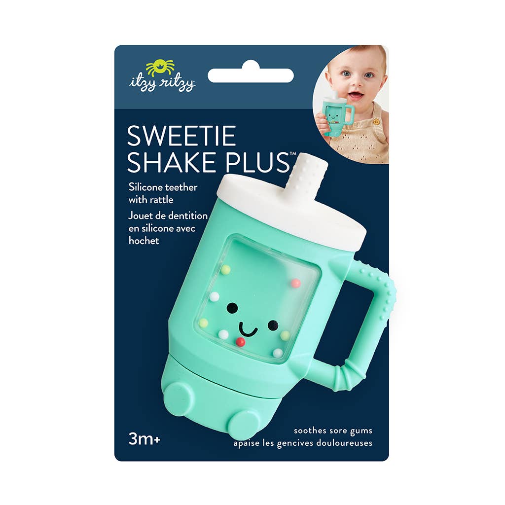 Sweetie Shake Plus™ - Teething + Rattle Toy Tumbler