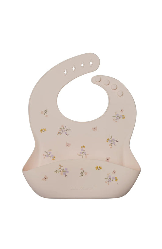 Ditsy Floral - Silicone Bib