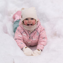 Load image into Gallery viewer, Vanilla Cream | Kids Knit Mittens
