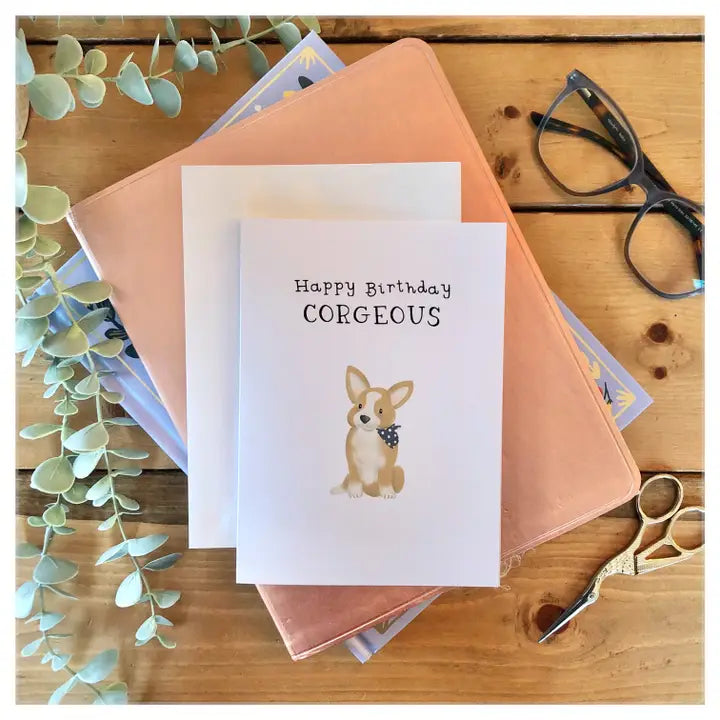 Happy Birthday Corgeous Card