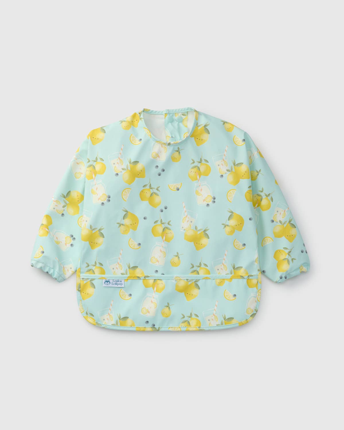 Long Sleeve Waterproof Bib: Alphabet Smiles