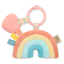 Load image into Gallery viewer, Itzy Pal™ Plush + Teether - Rainbow
