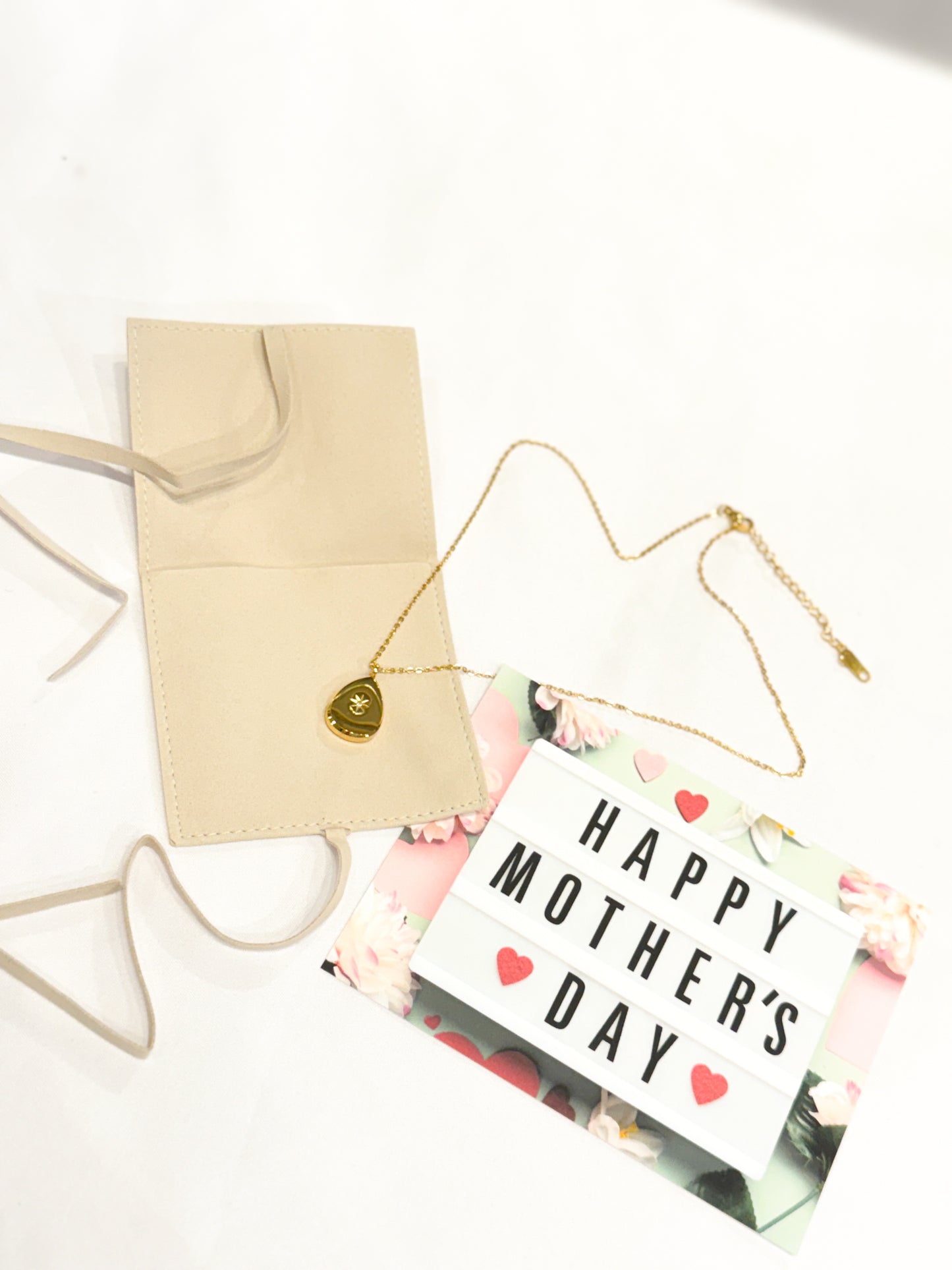 18k Gold Coated Pendant Necklace