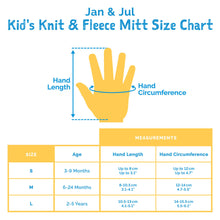 Load image into Gallery viewer, Vanilla Cream | Kids Knit Mittens
