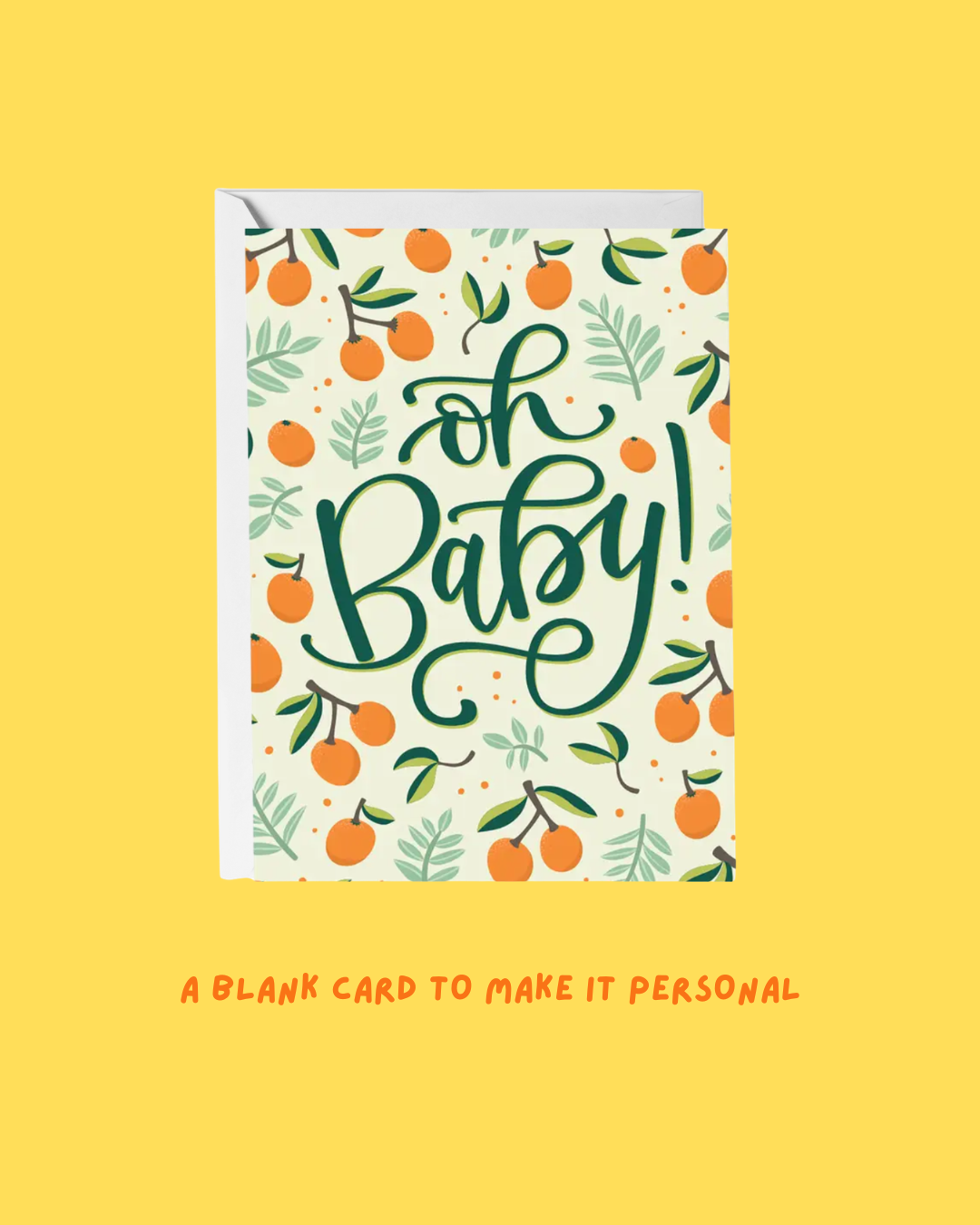 Orange Citrus Newborn & Toddler Gift Box