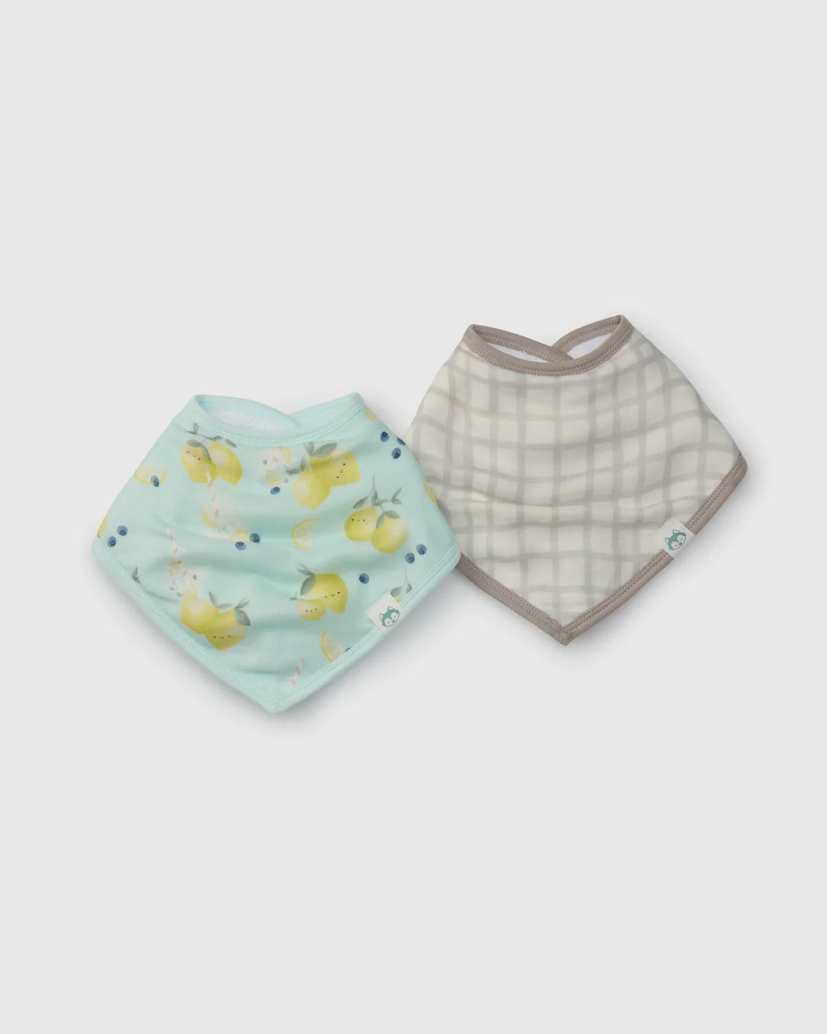 Bandana Bib Set: Lemon Squeezy