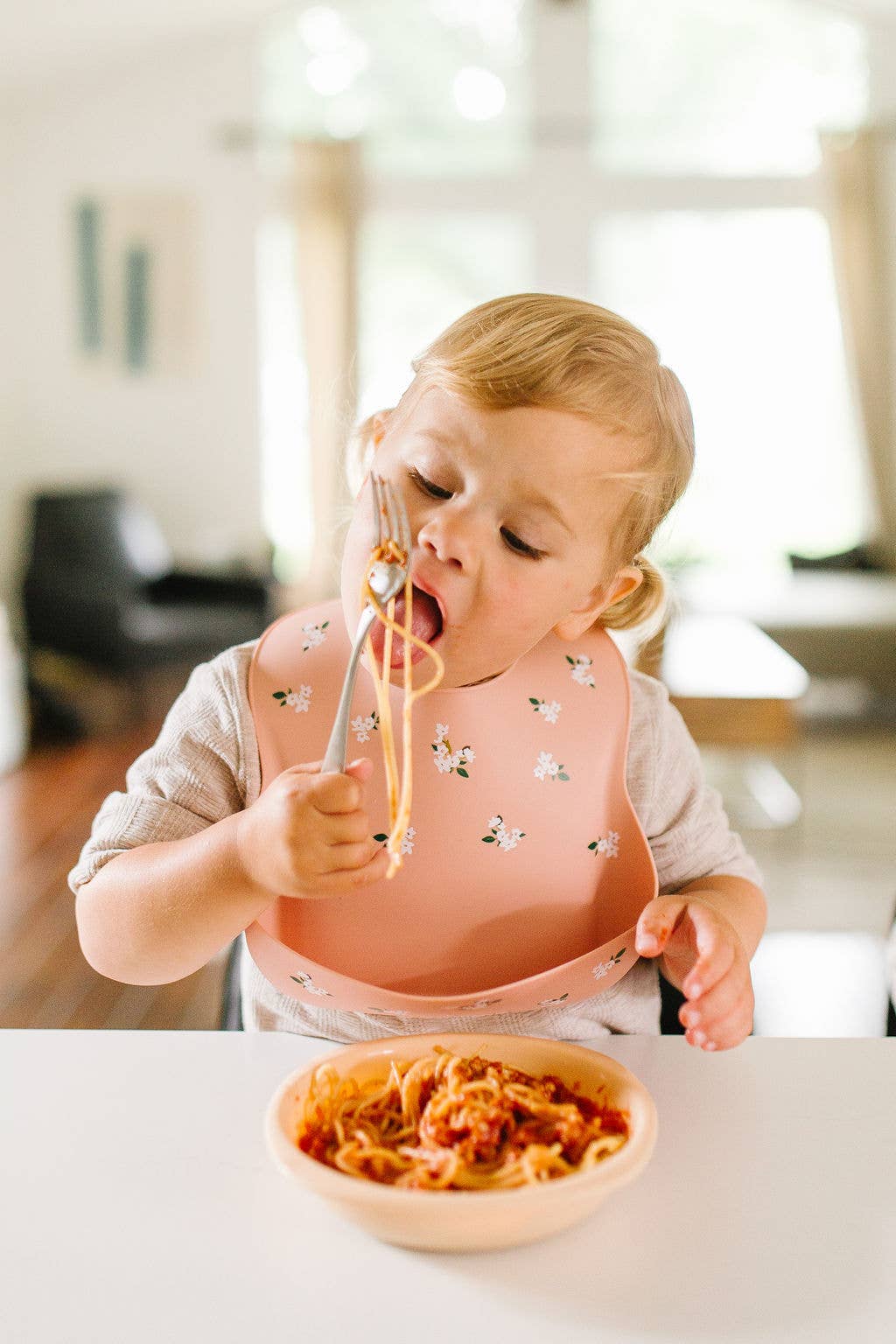 Silicone Bib: French Breakfast