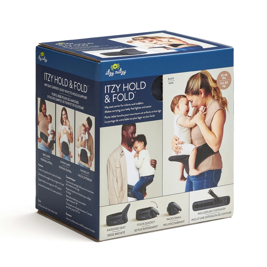 Itzy Hold & Fold™ Hip Seat Baby Carrier