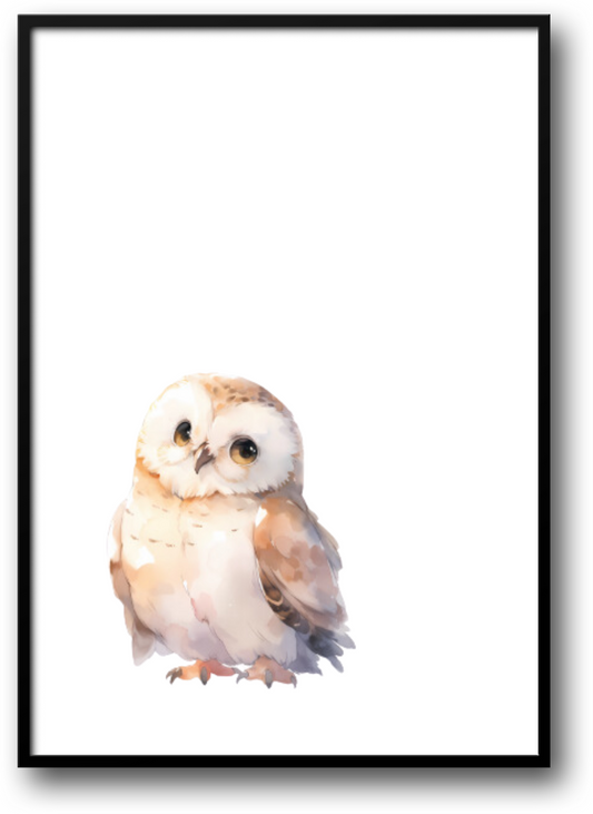 Owl Painting