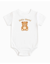 Load image into Gallery viewer, Graphic Onesie - Hello World
