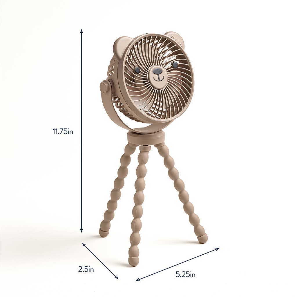 Itzy Breeze 3-Speed Stroller Fan™: Taupe