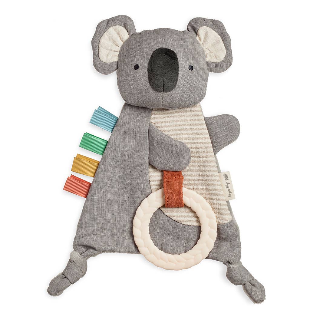 Bitzy Crinkle™ Sensory Toy With Teether: Bunny