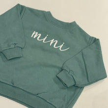 Load image into Gallery viewer, Mini Sweatshirt - Teal
