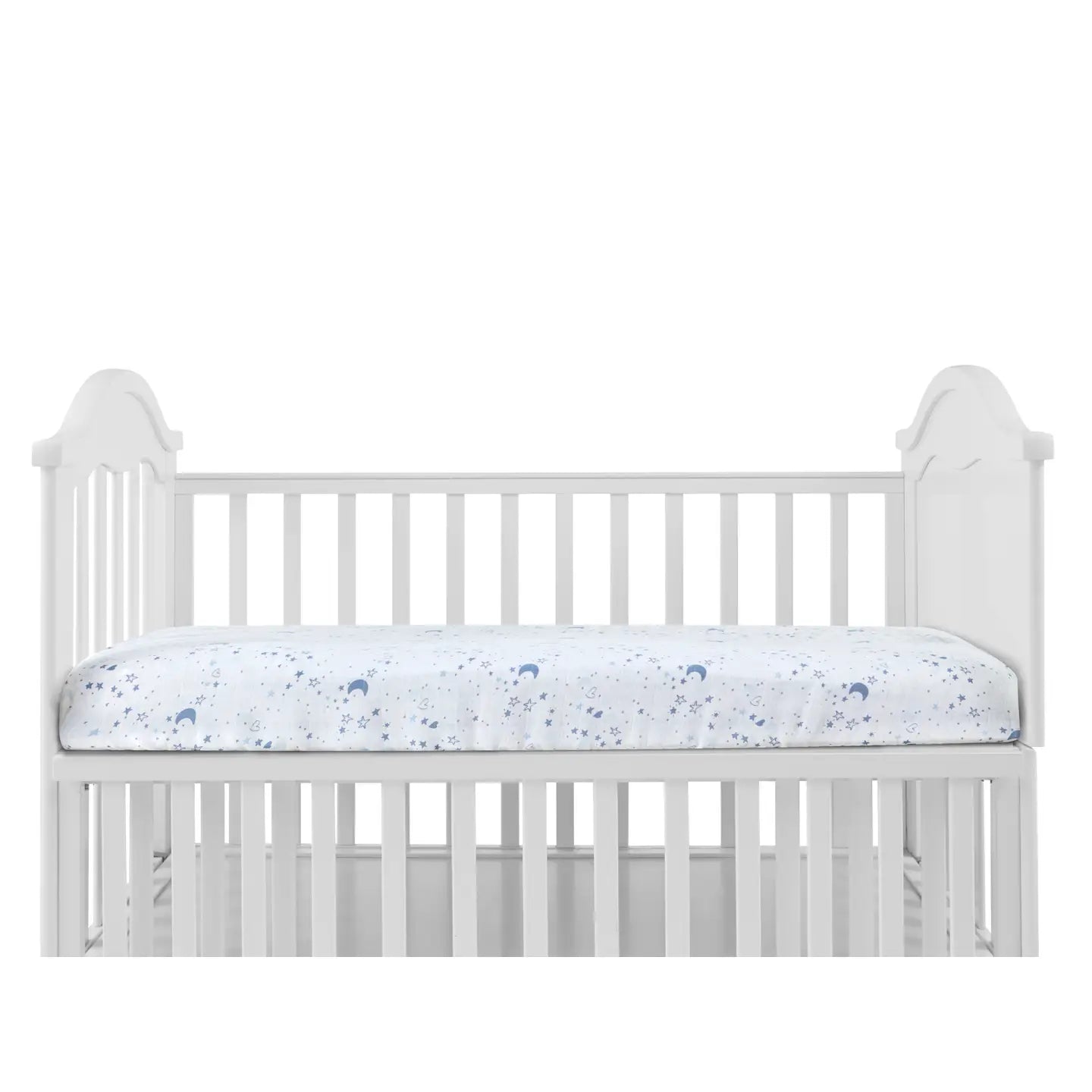 Flannel Crib Sheet (2pack) - Blue Moon