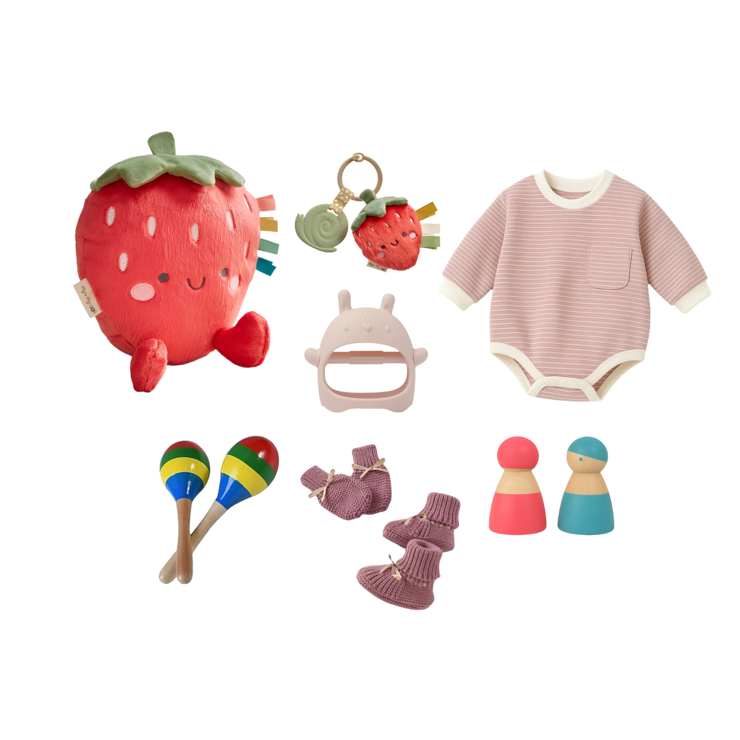 Strawberry Baby Gift Basket