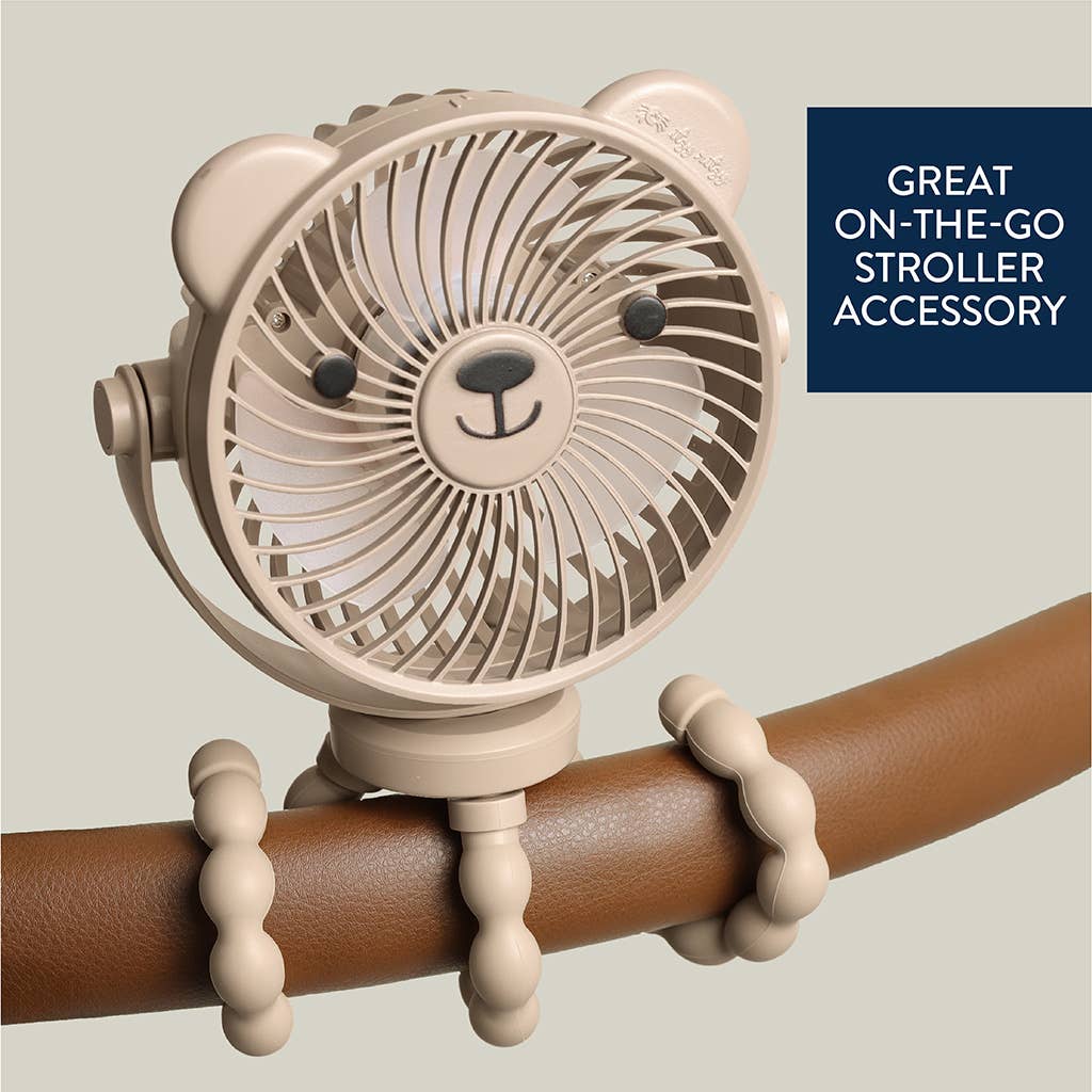 Itzy Breeze 3-Speed Stroller Fan™: Taupe