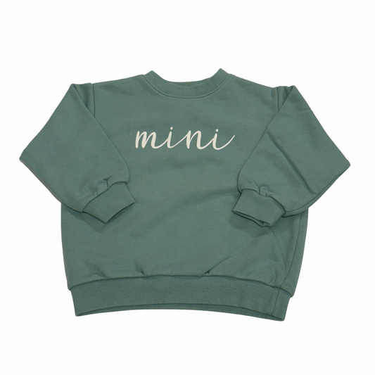 Mini Sweatshirt - Teal