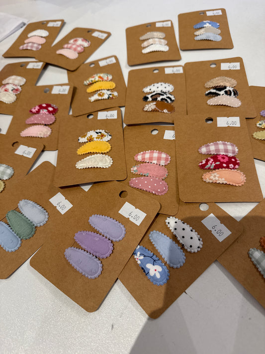 Baby Hair Clips (3pc)