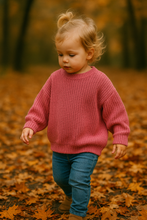 Load image into Gallery viewer, Knitted Sweater - Pink

