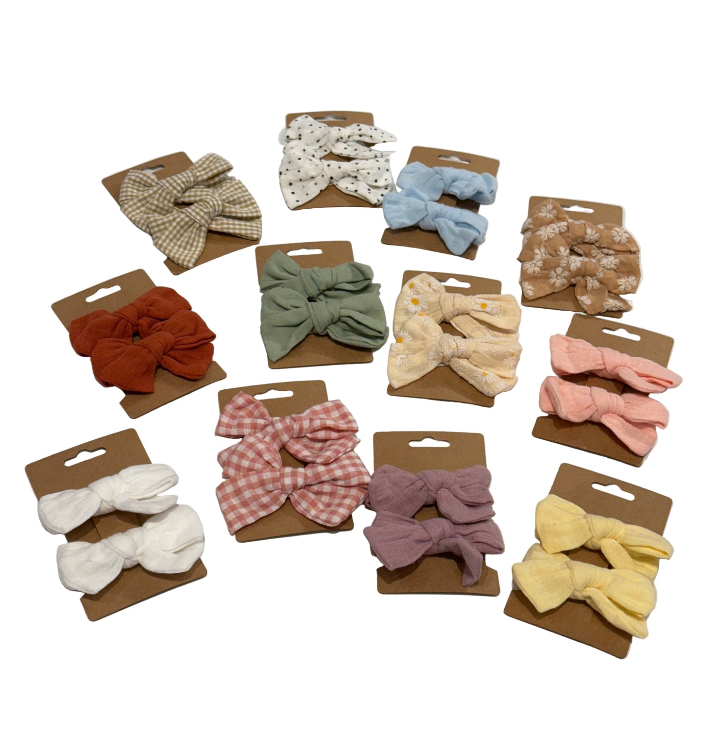 Baby Bow Clip Set (2pc)